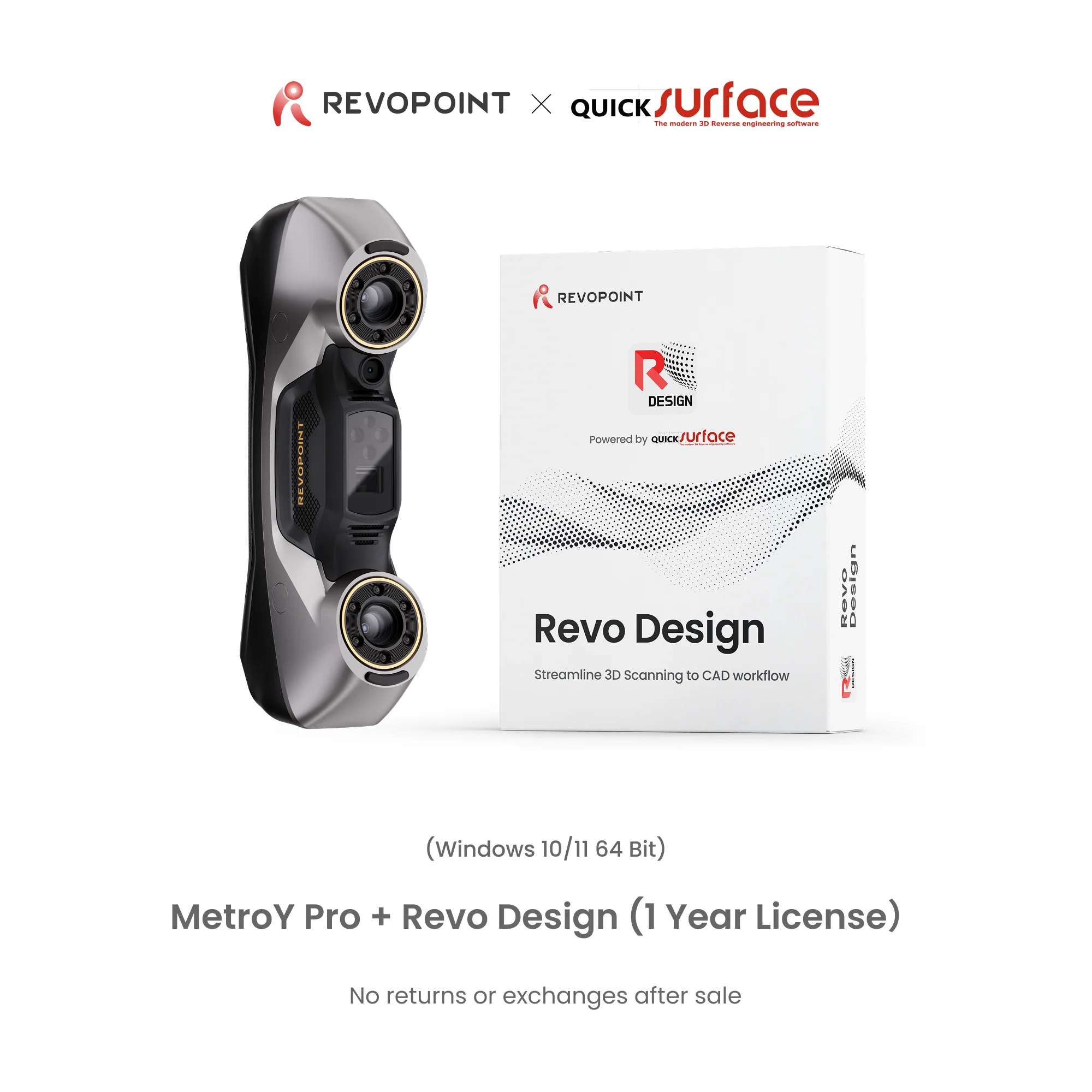 Revopoint MetroY & MetroY Pro: Wireless Blue Laser 3D Scanners for Small to Medium Workpieces - Image 13