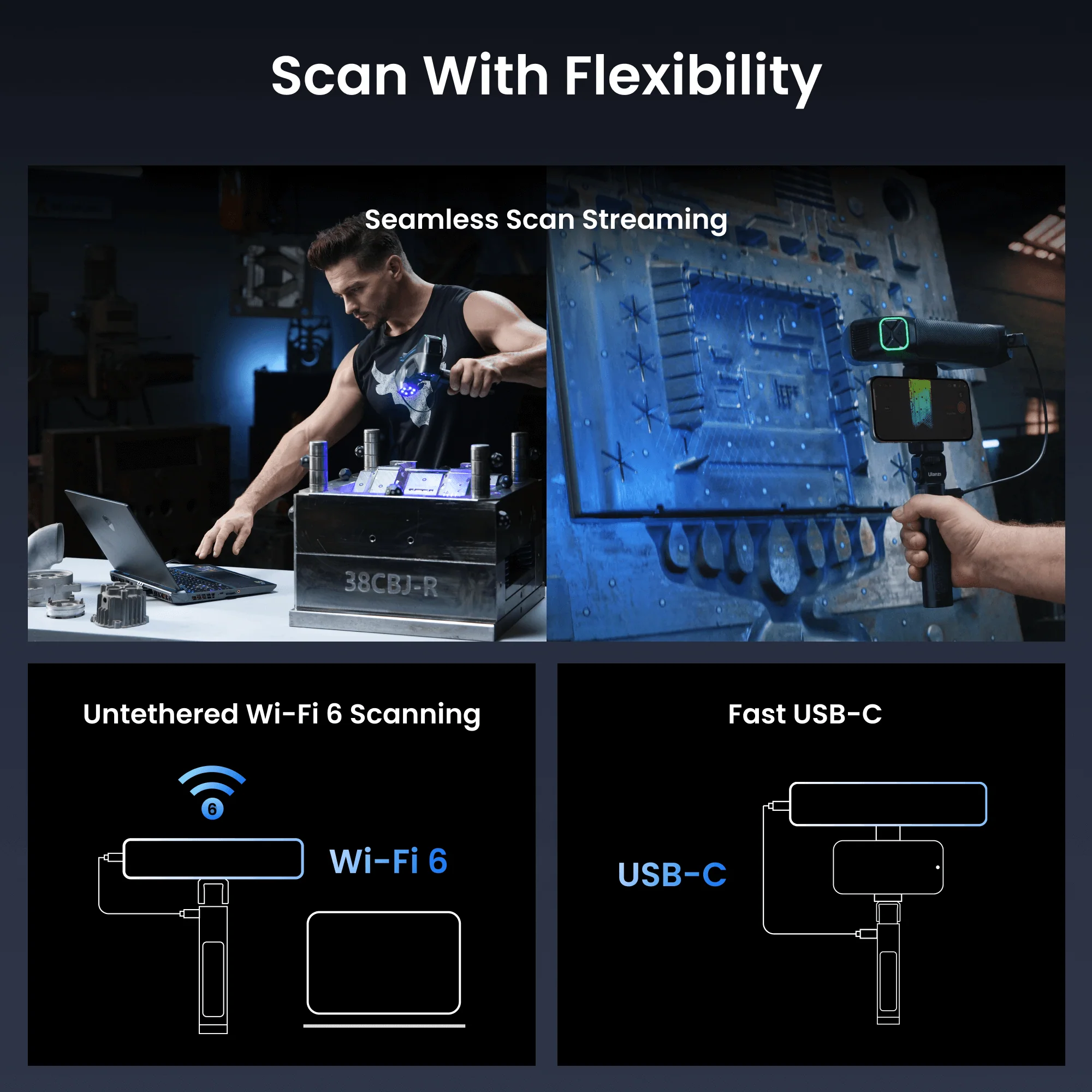 Revopoint MetroY & MetroY Pro: Wireless Blue Laser 3D Scanners for Small to Medium Workpieces - Image 19