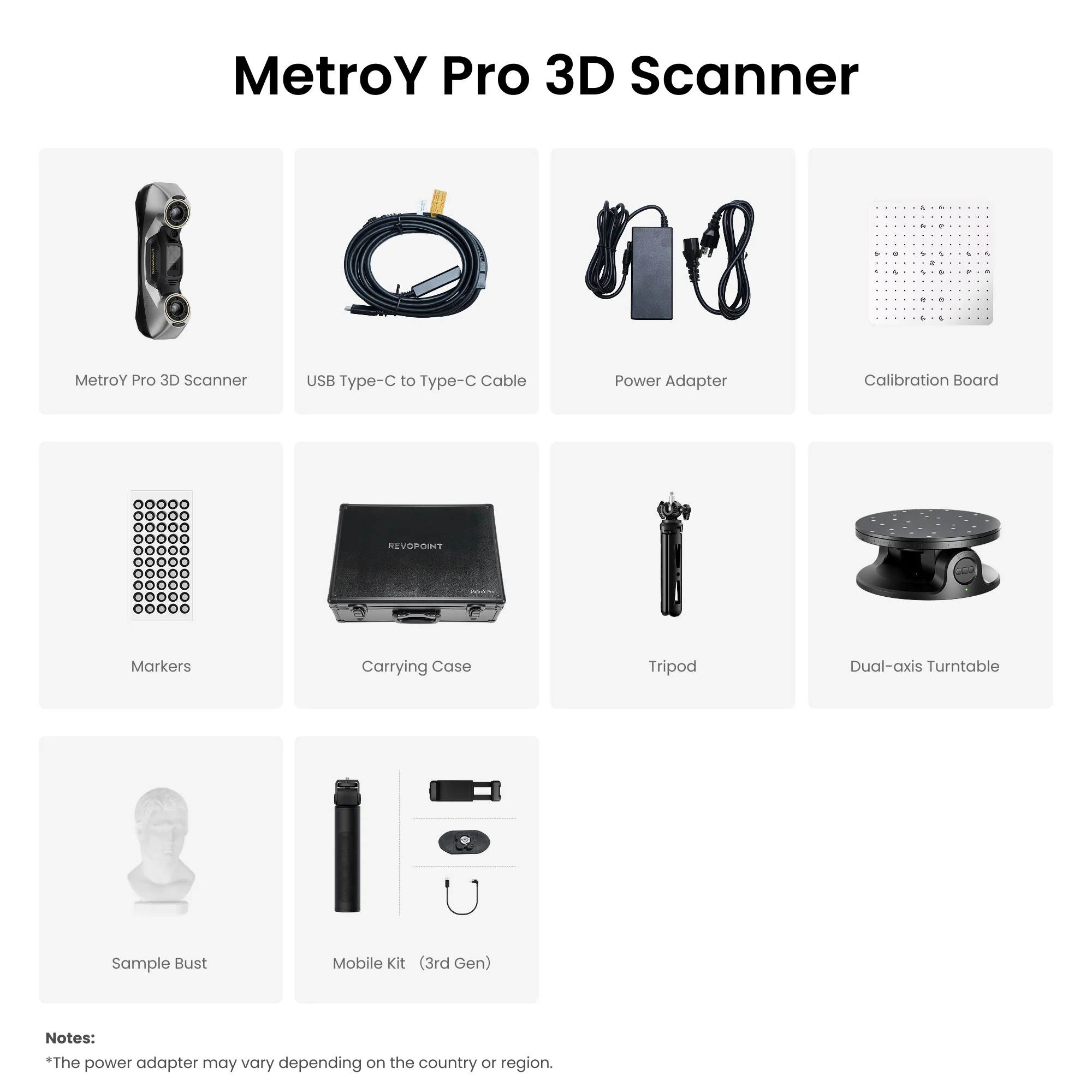 Revopoint MetroY & MetroY Pro: Wireless Blue Laser 3D Scanners for Small to Medium Workpieces - Image 5