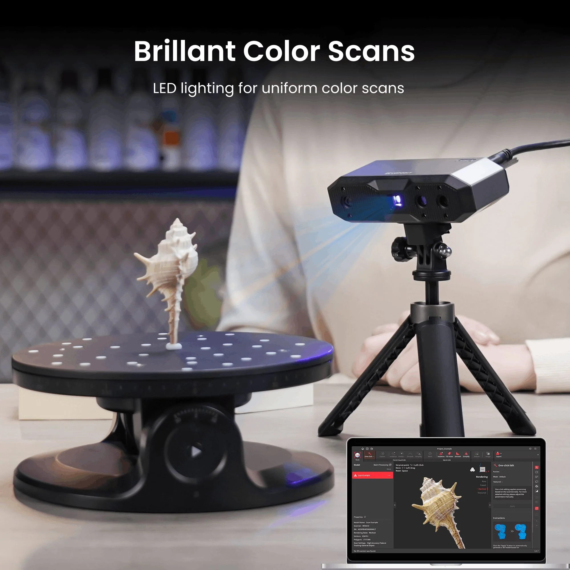 MINI 2 3D Scanner: Blue Light丨Precision 0.02mm - Image 10