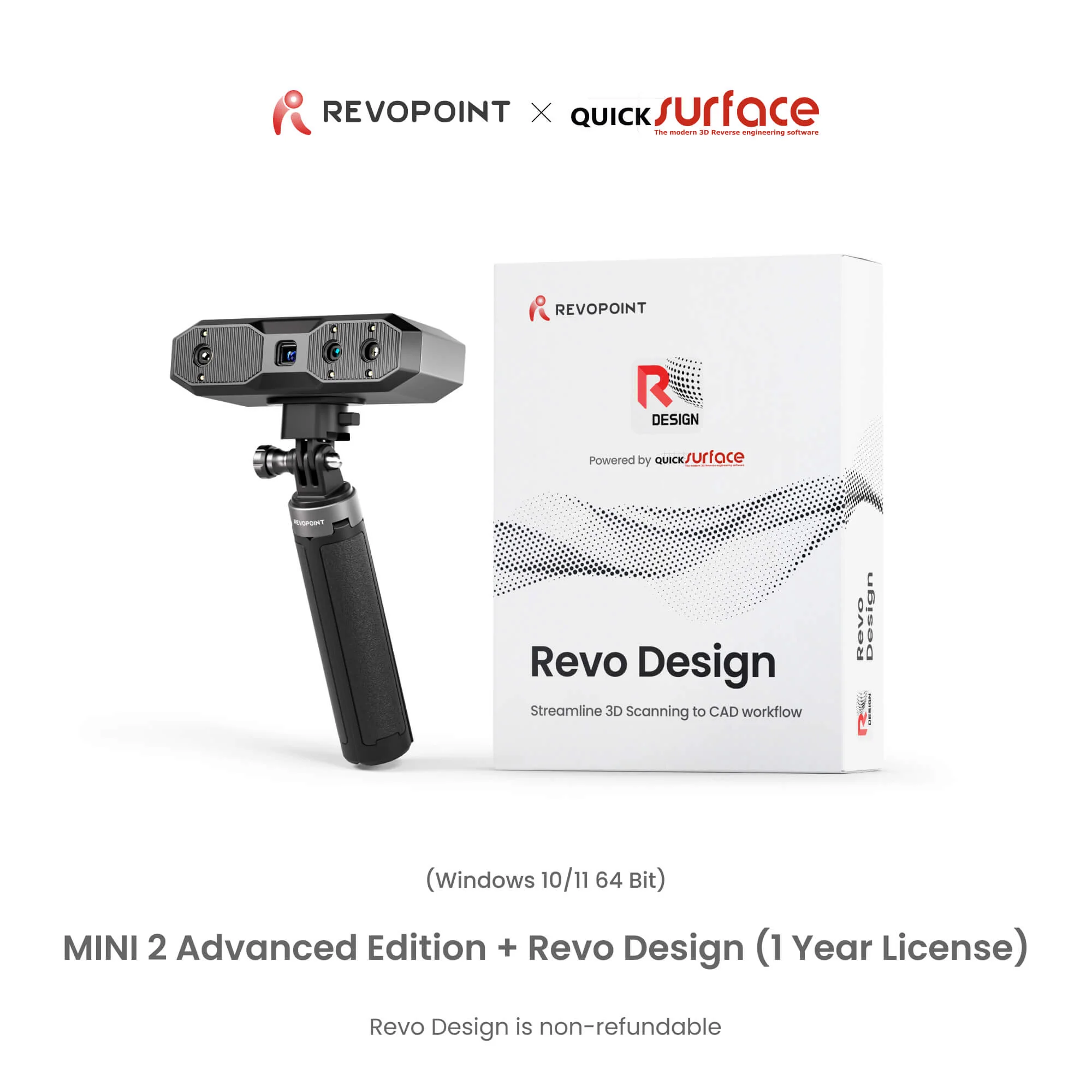 MINI 2 3D Scanner: Blue Light丨Precision 0.02mm - Image 11