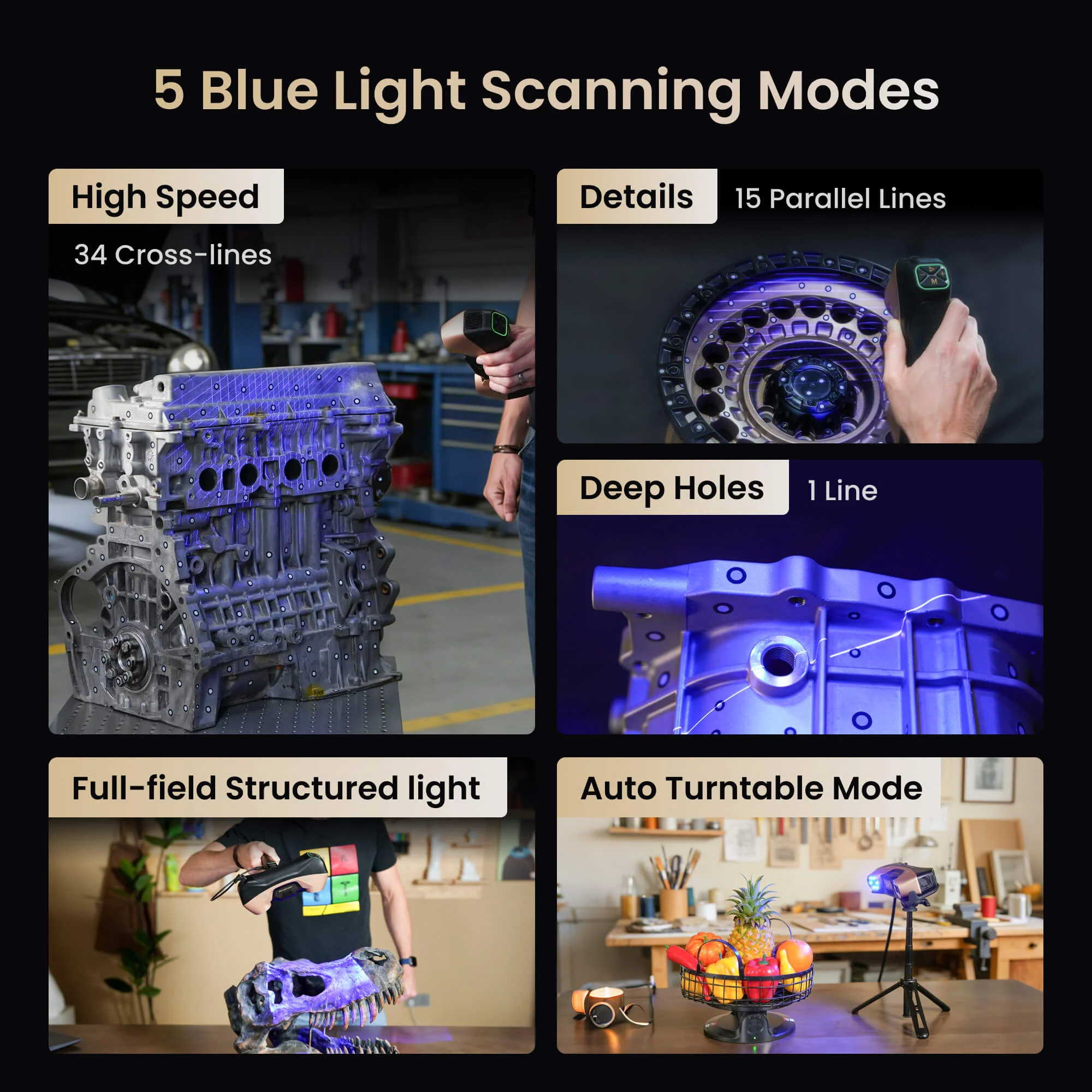 Revopoint MetroY Ultra: High-Performance Wireless 3D Scanner for Small to Medium Workpieces - Image 16
