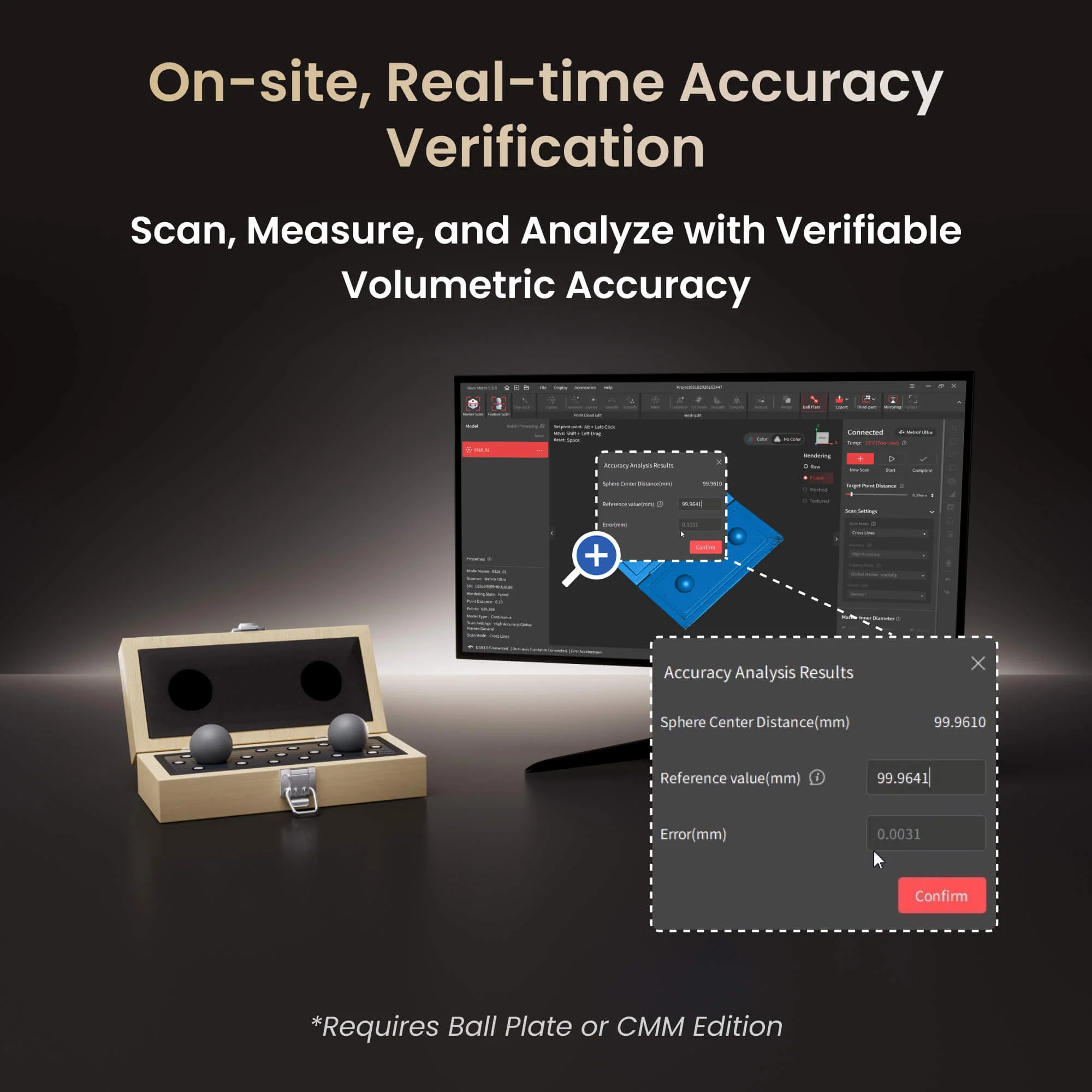 Revopoint MetroY Ultra: High-Performance Wireless 3D Scanner for Small to Medium Workpieces - Image 17