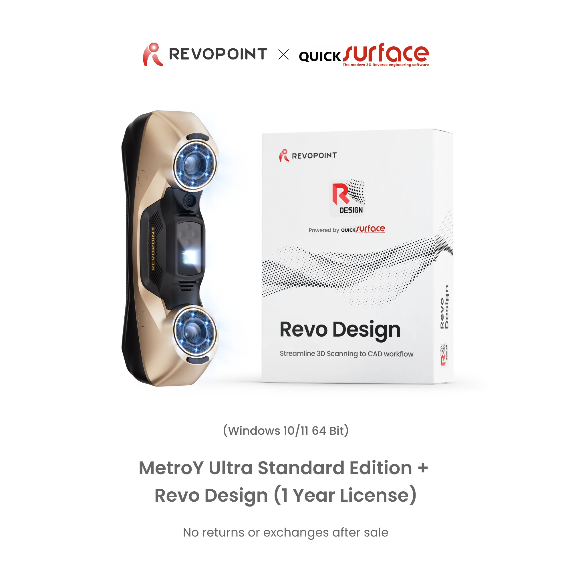 Revopoint MetroY Ultra: High-Performance Wireless 3D Scanner for Small to Medium Workpieces - Image 7