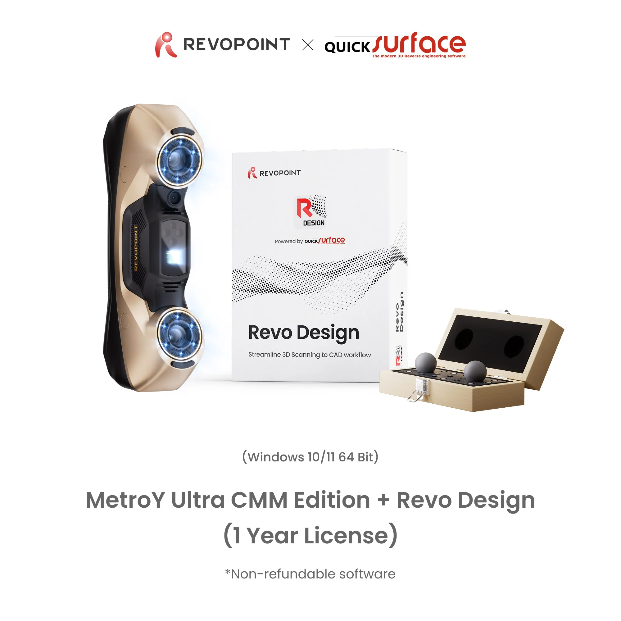 Revopoint MetroY Ultra: High-Performance Wireless 3D Scanner for Small to Medium Workpieces - Image 8