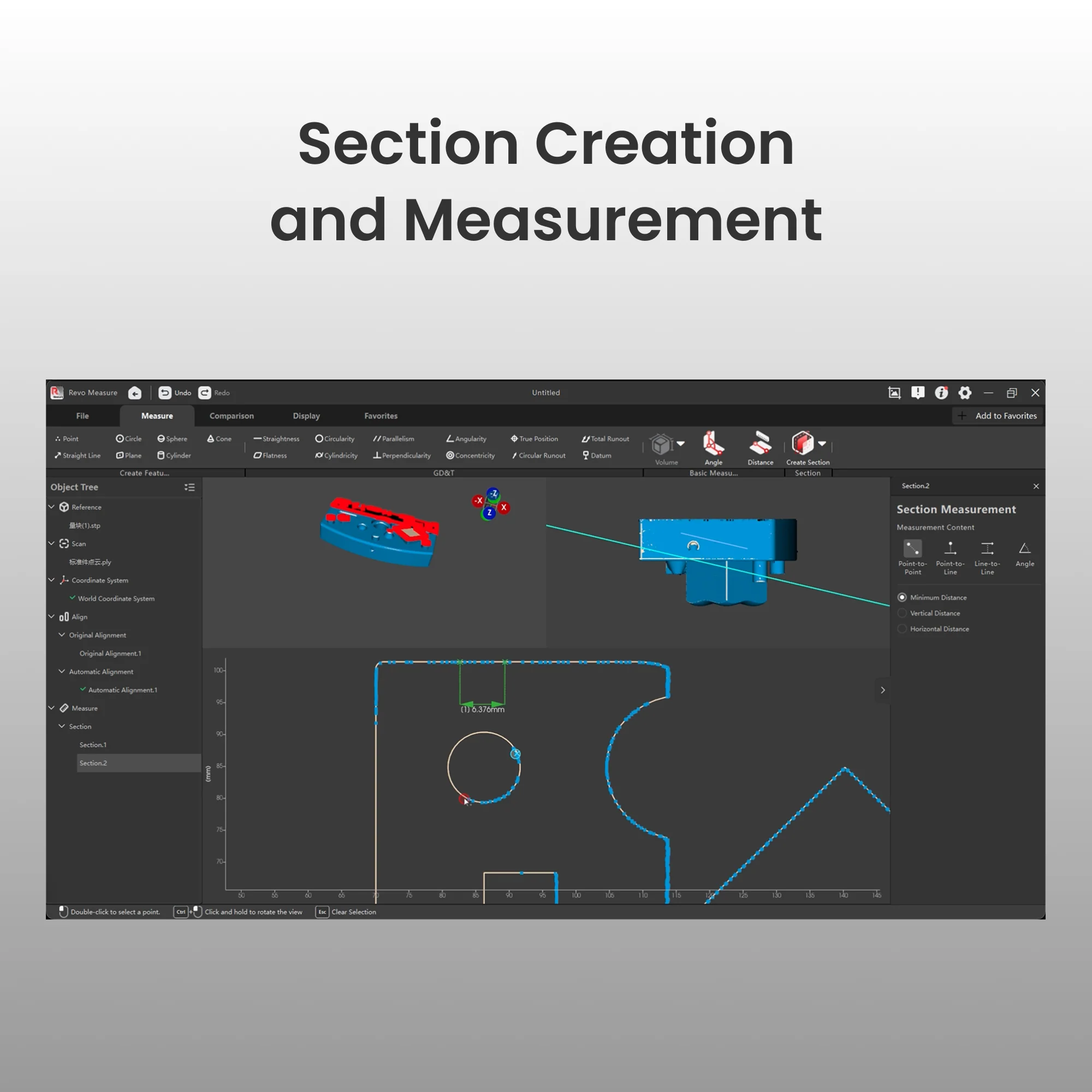 Revo Measure – Professional 3D Measurement and GD&T Software - Image 10