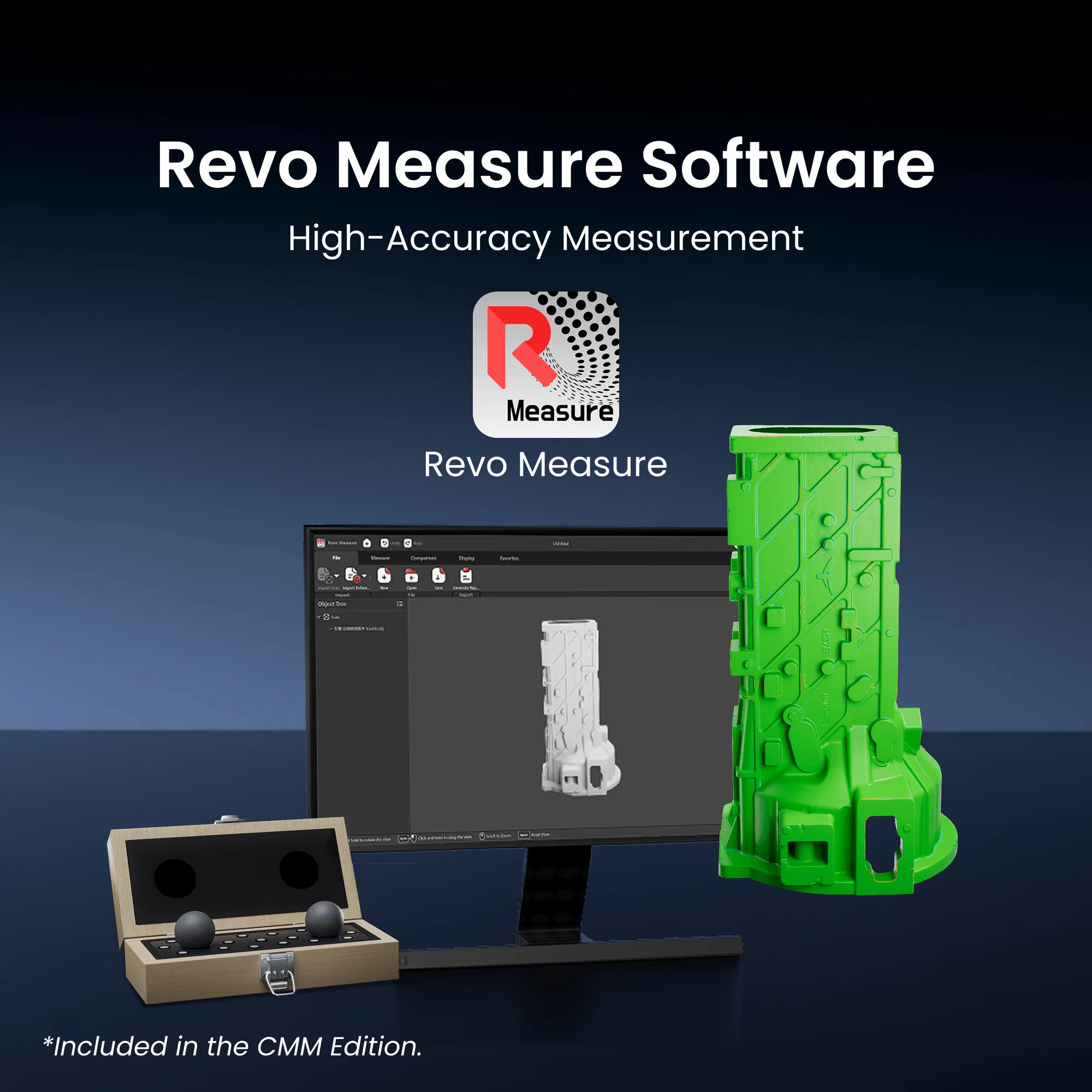 Revopoint Trackit SR: Wireless Optical Tracking 3D Scanner | Marker-free & Portable - Image 20